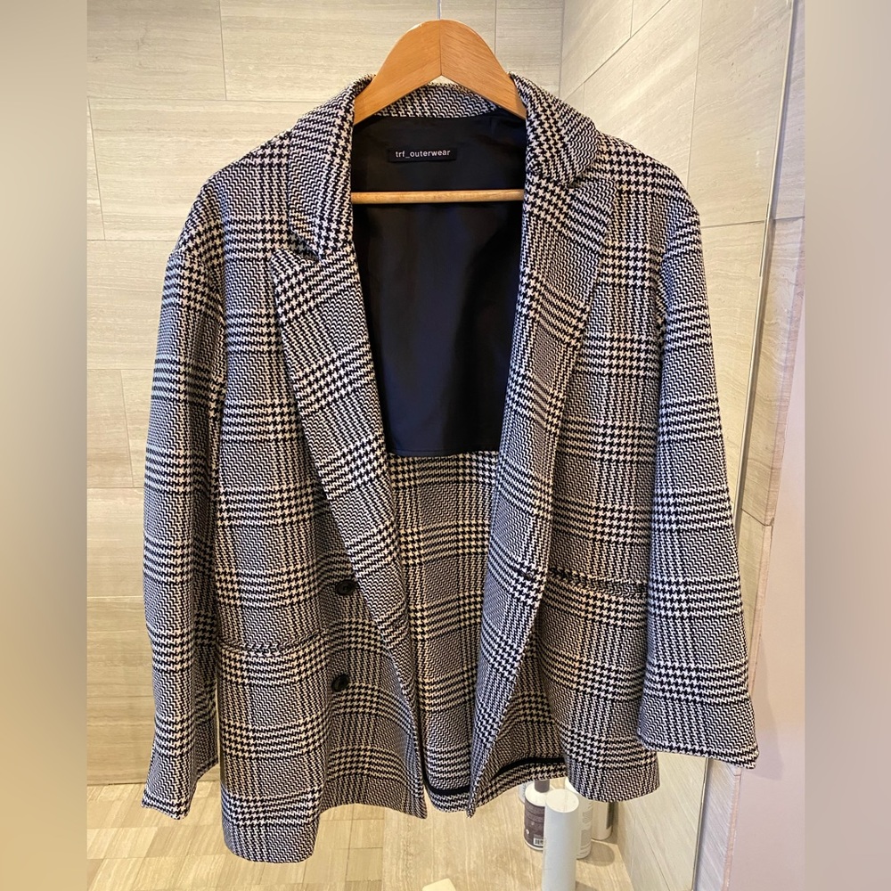 TRF Outerwear oversized blazer small